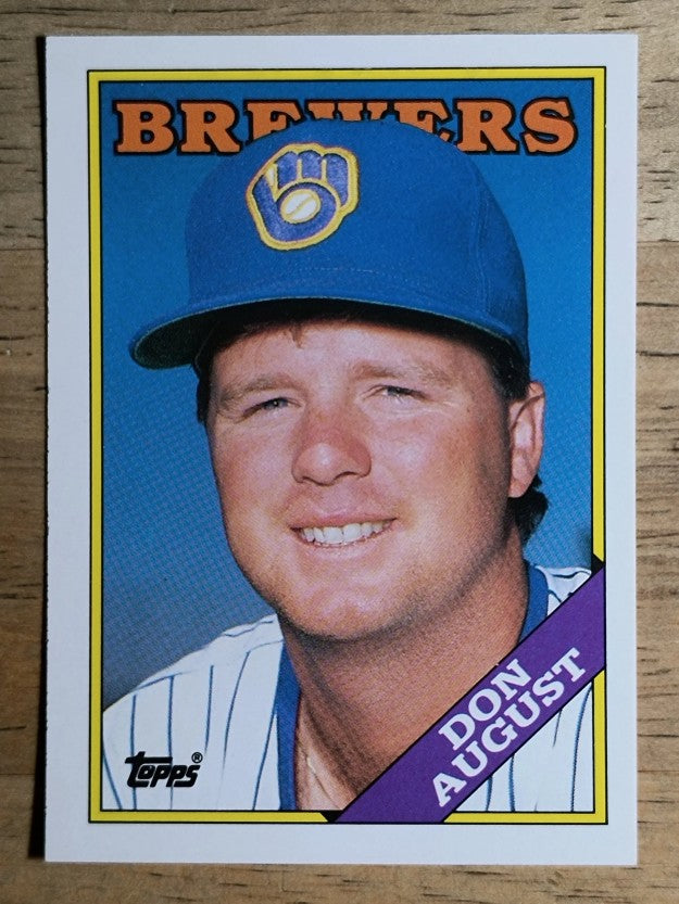 1988 Topps Traded #7T Don August