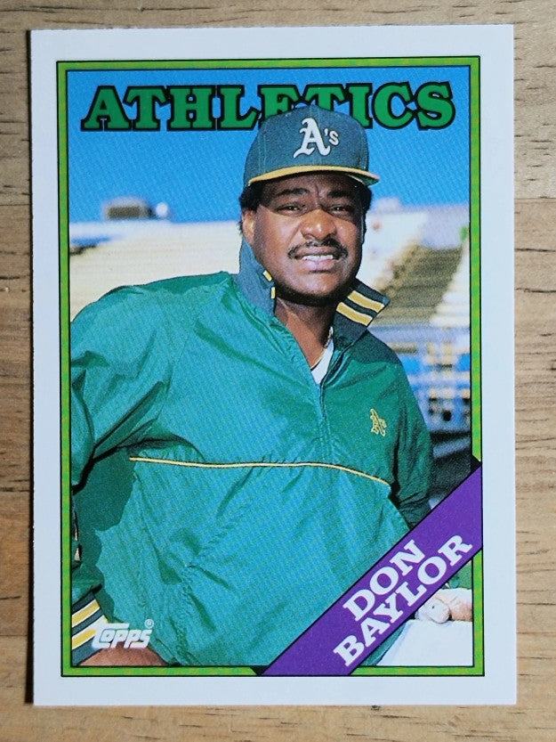 1988 Topps Traded #11T Don Baylor