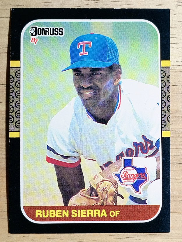 1987 Donruss #346 Ruben Sierra RC