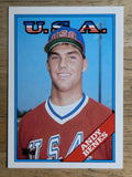 1988 Topps Traded #14T Andy Benes OLY XRC