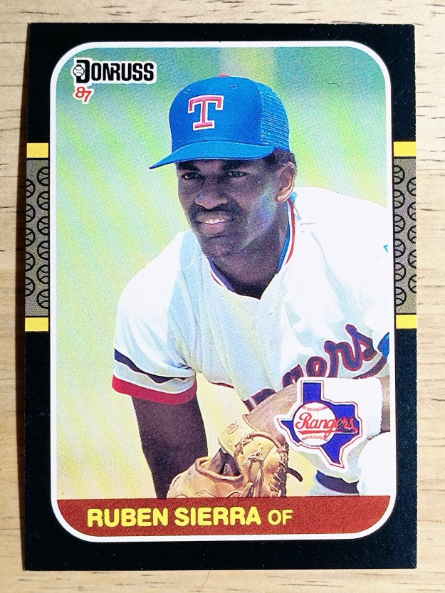 1987 Donruss #346 Ruben Sierra RC