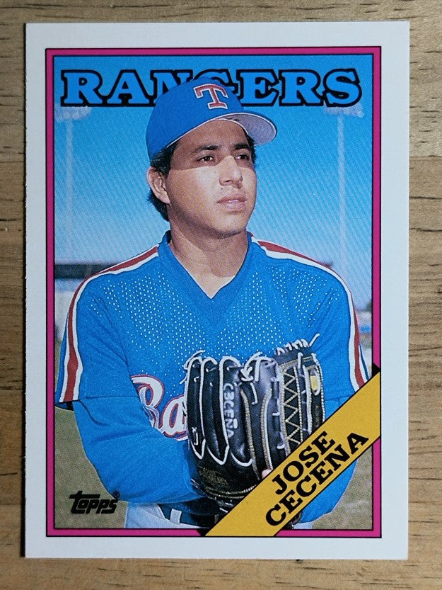 1988 Topps Traded #26T Jose Cecena