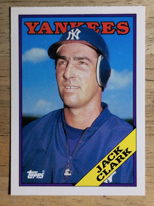 1988 Topps Traded #28T Jack Clark