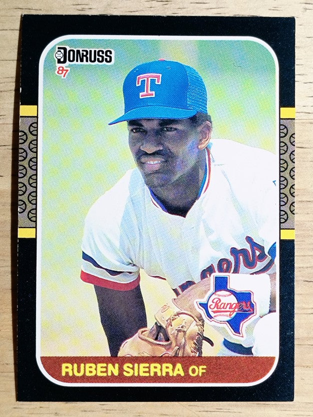 1987 Donruss #346 Ruben Sierra RC