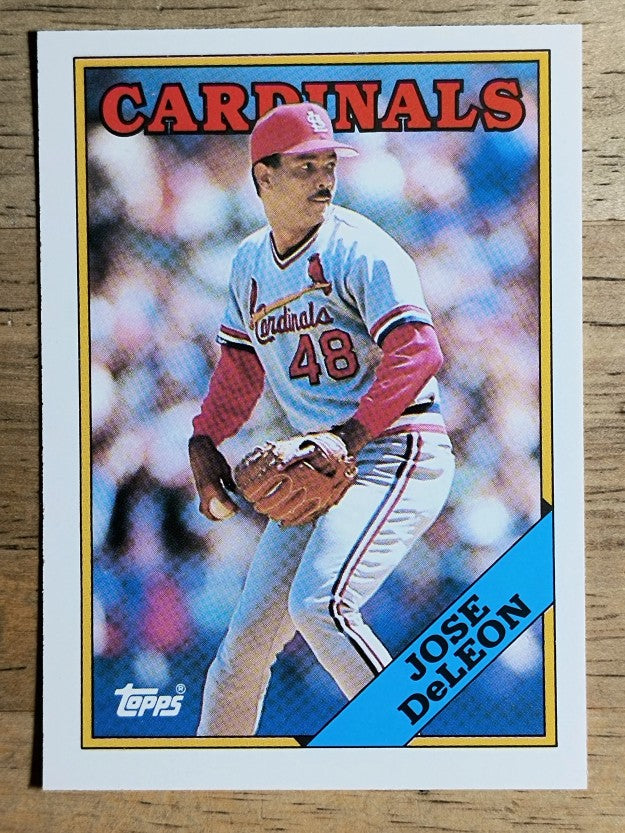 1988 Topps Traded #34T Jose DeLeon