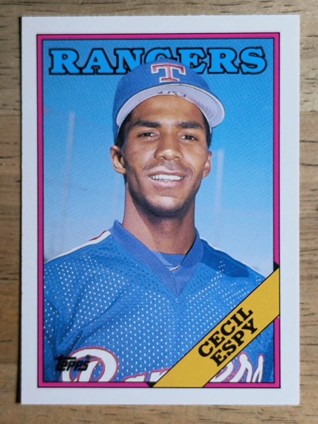 1988 Topps Traded #36T Cecil Espy XRC