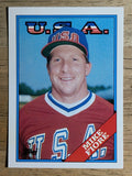 1988 Topps Traded #38T Mike Fiore OLY