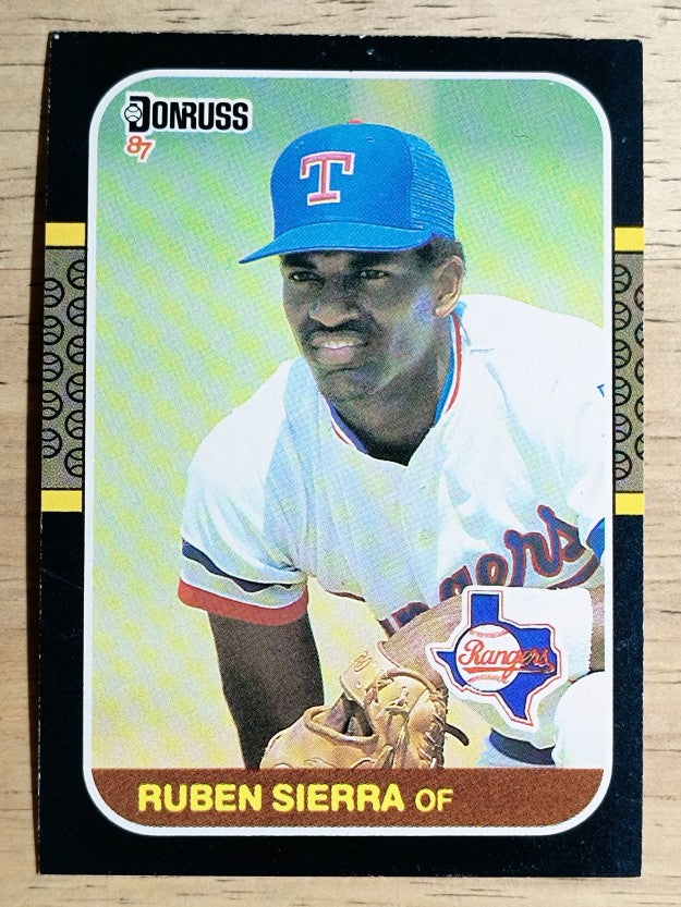 1987 Donruss #346 Ruben Sierra RC