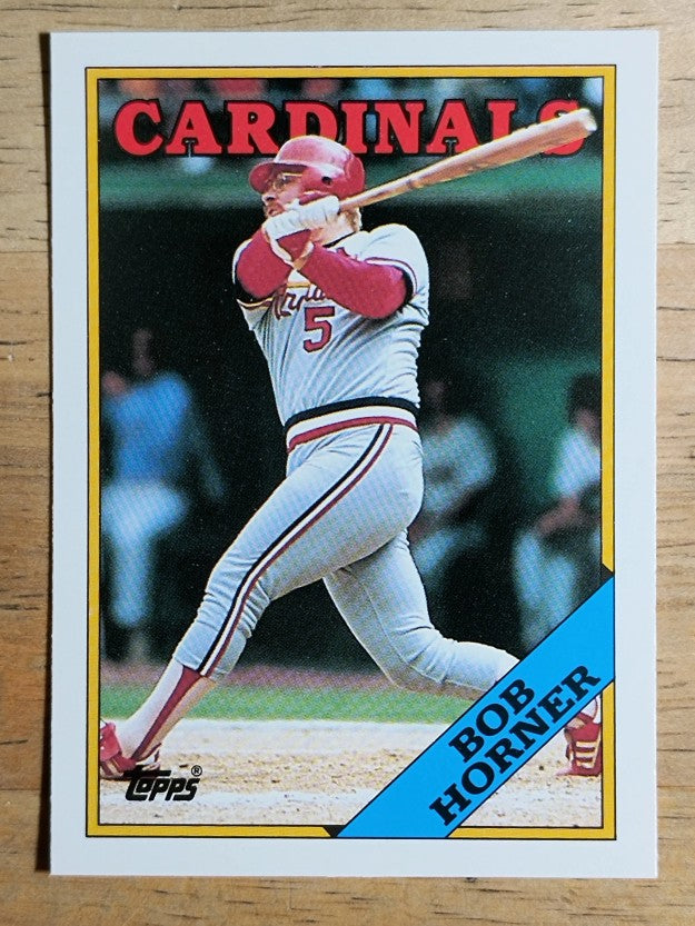 1988 Topps Traded #50T Bob Horner