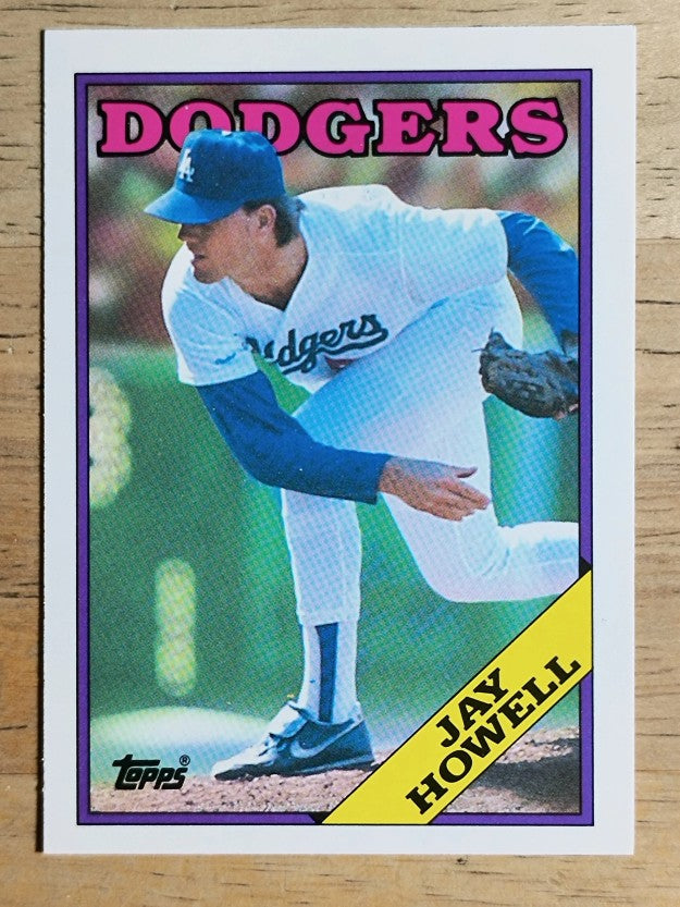 1988 Topps Traded #52T Jay Howell