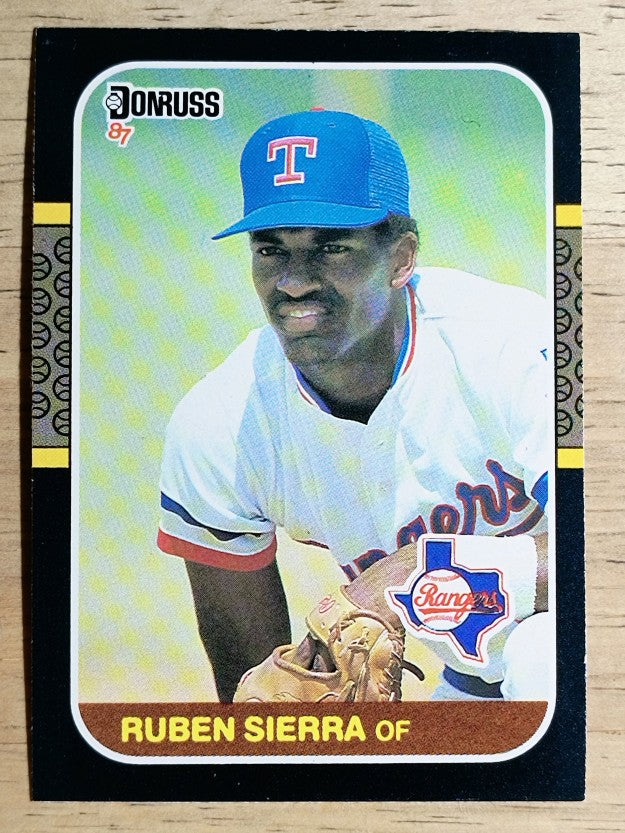 1987 Donruss #346 Ruben Sierra RC