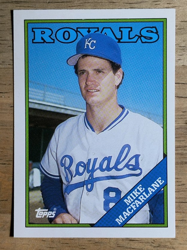 1988 Topps Traded #62T Mike Macfarlane XRC