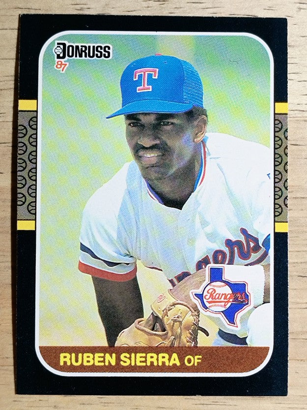 1987 Donruss #346 Ruben Sierra RC