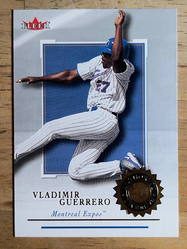 2001 Fleer Authority #72 Vladimir Guerrero