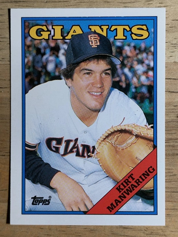 1988 Topps Traded #64T Kirt Manwaring