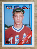 1988 Topps Traded #71T Mickey Morandini OLY XRC