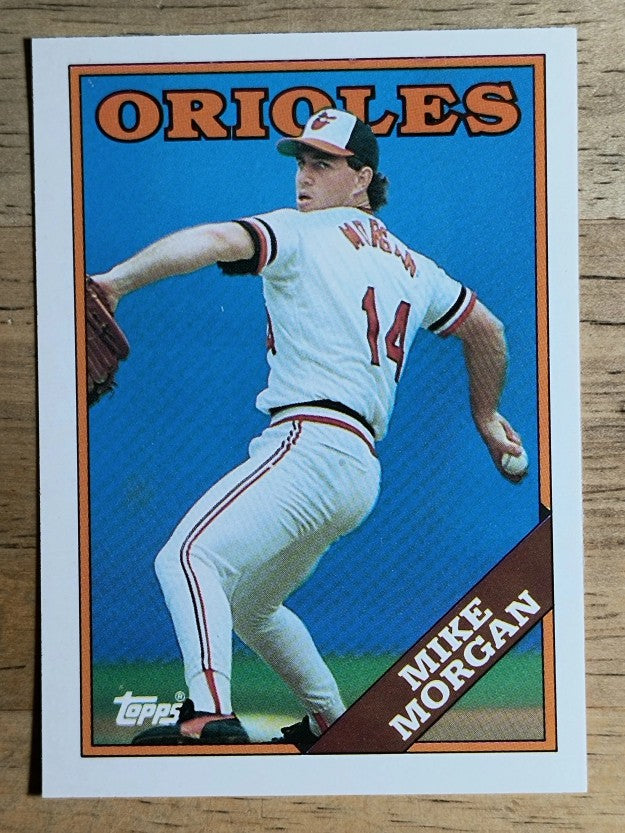 1988 Topps Traded #73T Mike Morgan