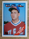 1988 Topps Traded #74T Charles Nagy OLY XRC