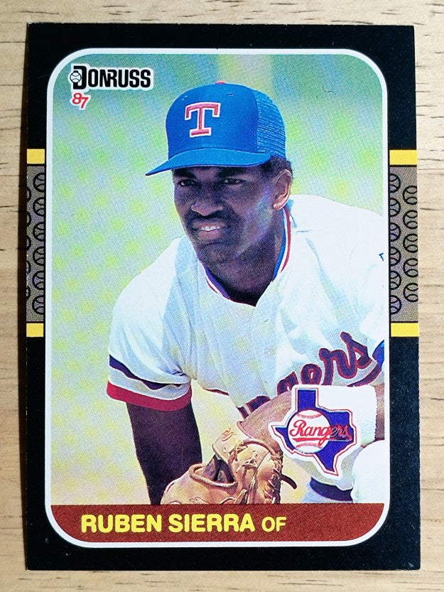 1987 Donruss #346 Ruben Sierra RC