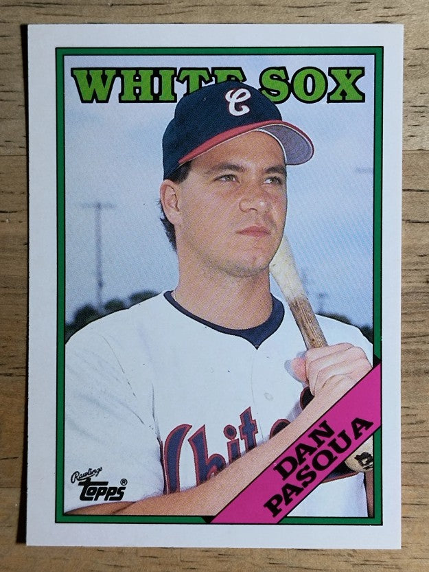 1988 Topps Traded #82T Dan Pasqua