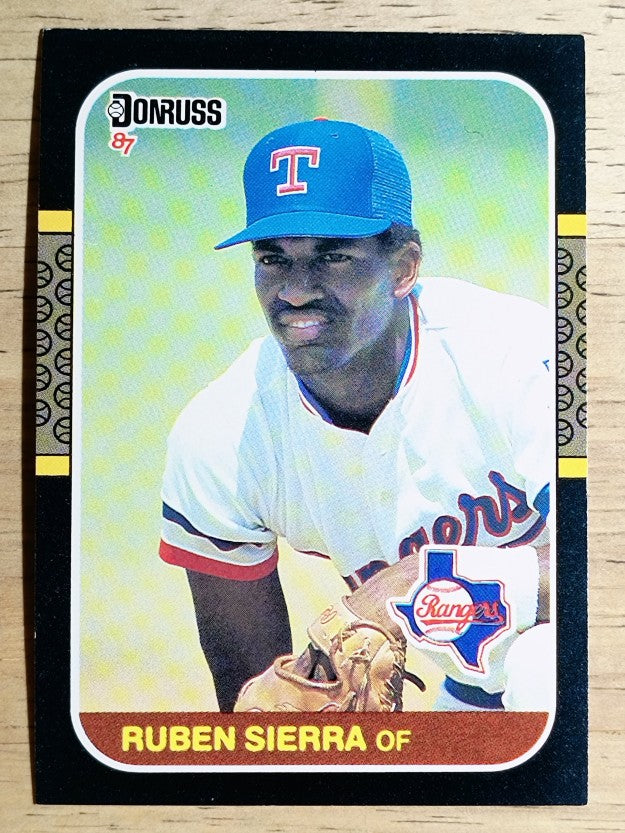 1987 Donruss #346 Ruben Sierra RC