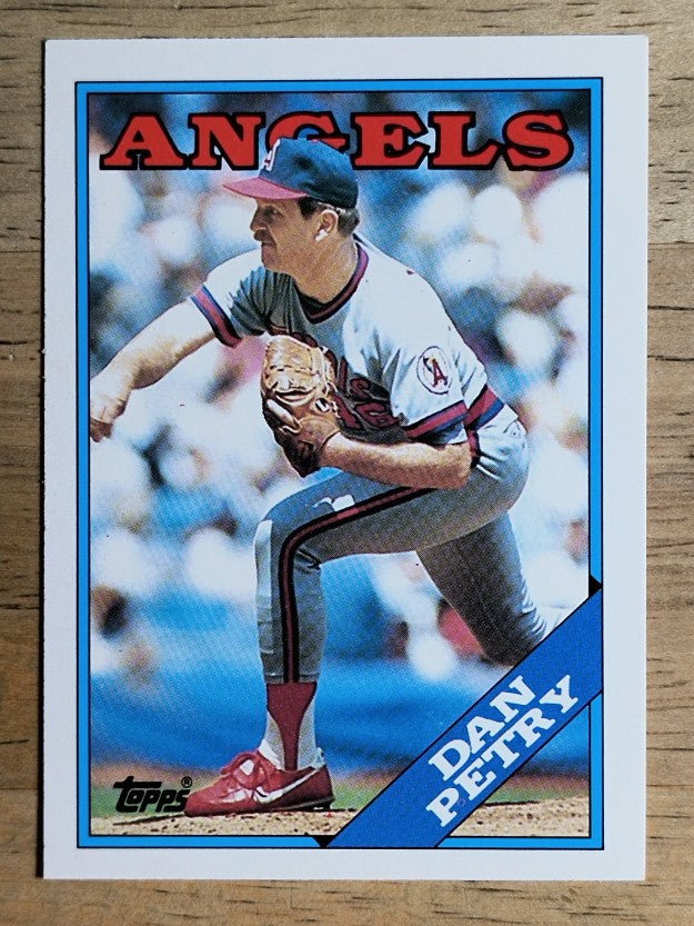 1988 Topps Traded #85T Dan Petry