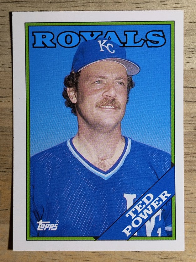 1988 Topps Traded #89T Ted Power