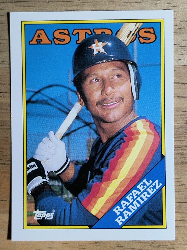 1988 Topps Traded #90T Rafael Ramirez