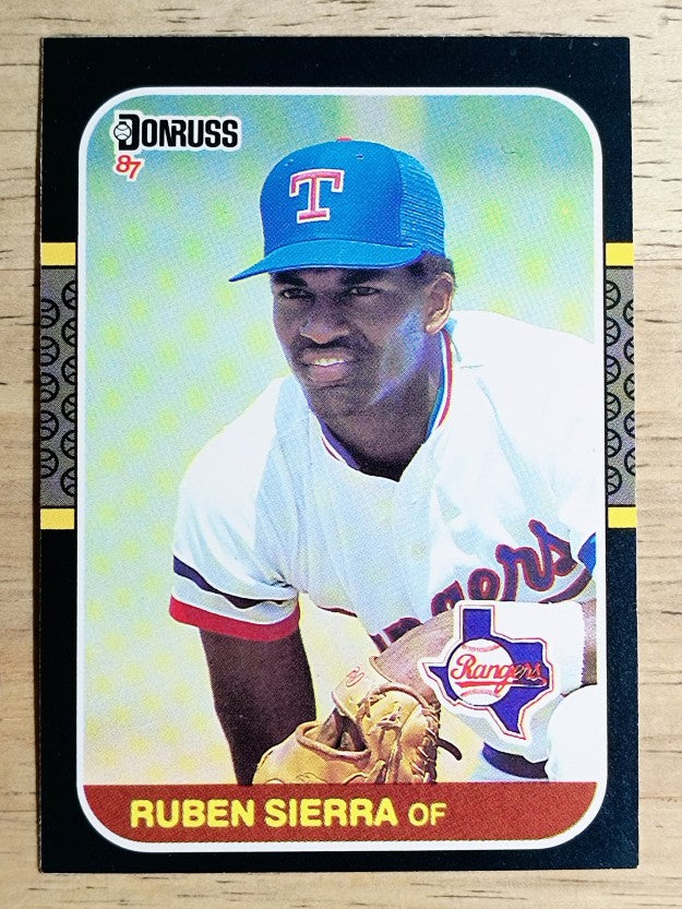 1987 Donruss #346 Ruben Sierra RC