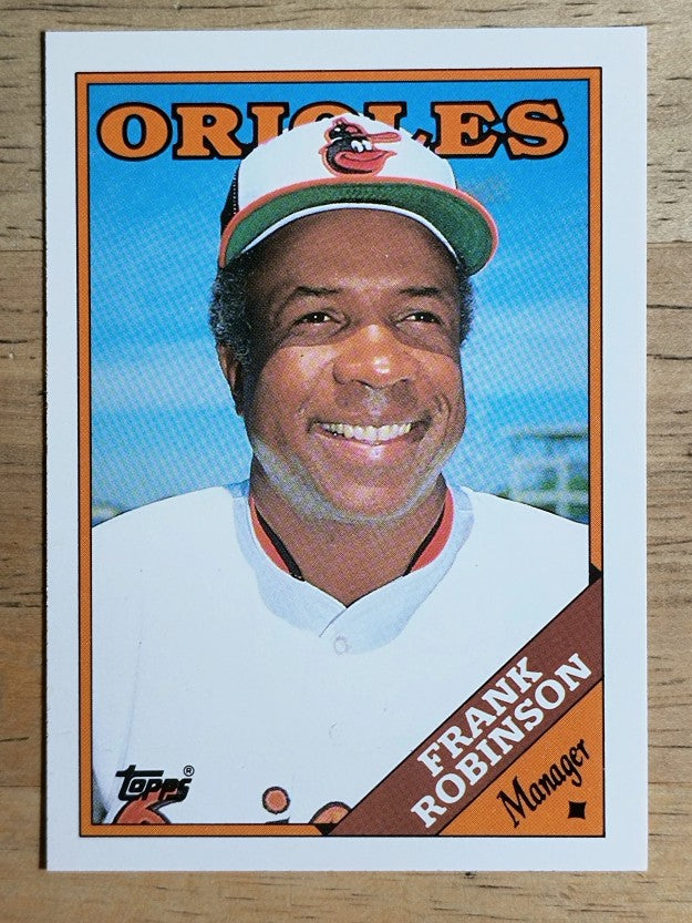 1988 Topps Traded #96T Frank Robinson MG