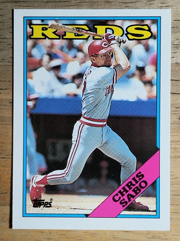 1988 Topps Traded #98T Chris Sabo XRC