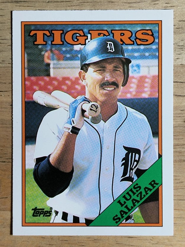 1988 Topps Traded #100T Luis Salazar