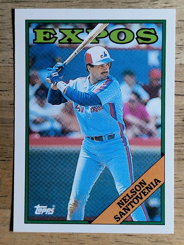 1988 Topps Traded #102T Nelson Santovenia