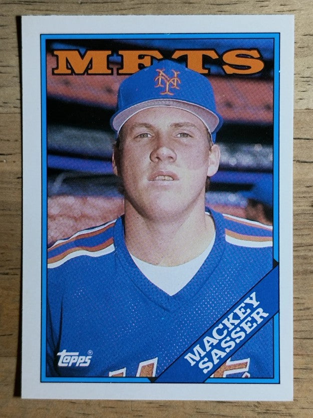1988 Topps Traded #103T Mackey Sasser XRC