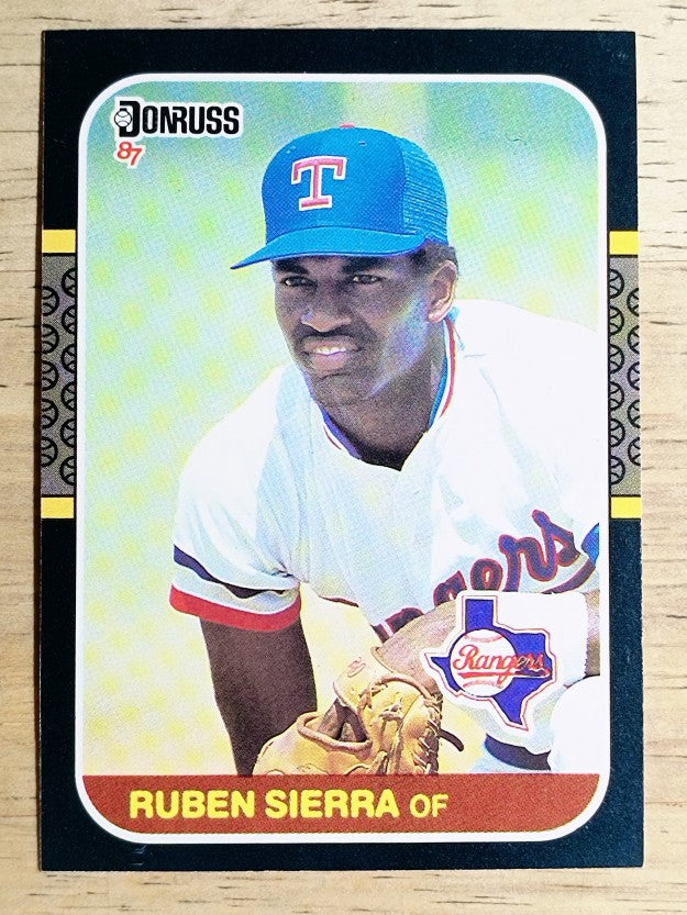 1987 Donruss #346 Ruben Sierra RC