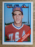 1988 Topps Traded #107T Dave Silvestri OLY XRC