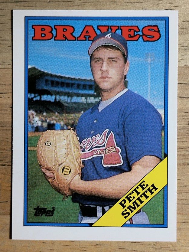1988 Topps Traded #111T Pete Smith XRC