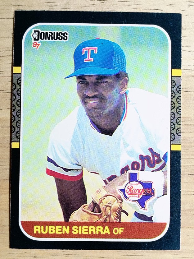 1987 Donruss #346 Ruben Sierra RC