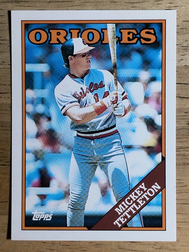 1988 Topps Traded #120T Mickey Tettleton