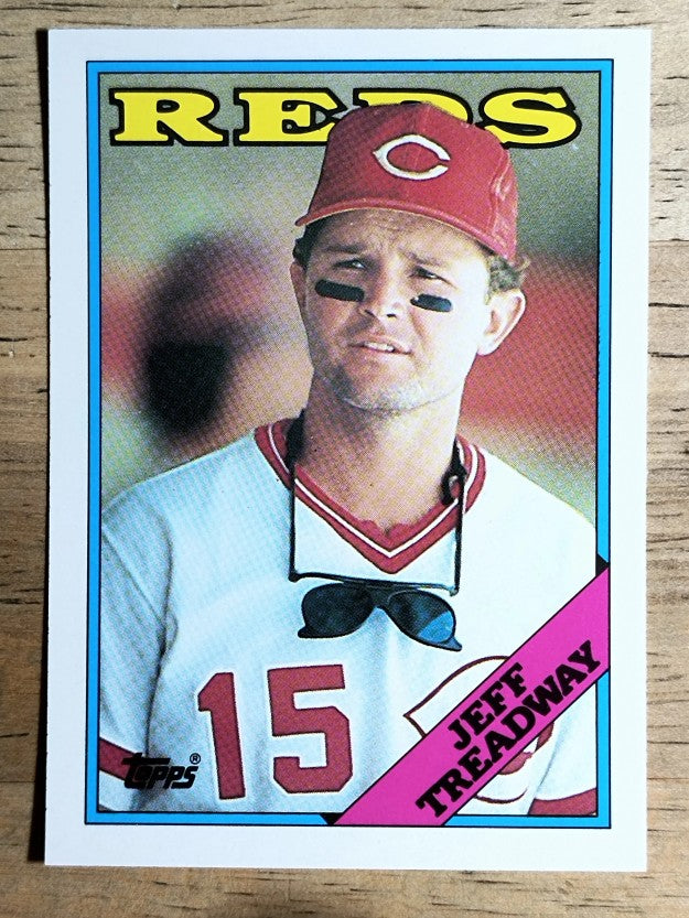 1988 Topps Traded #122T Jeff Treadway XRC