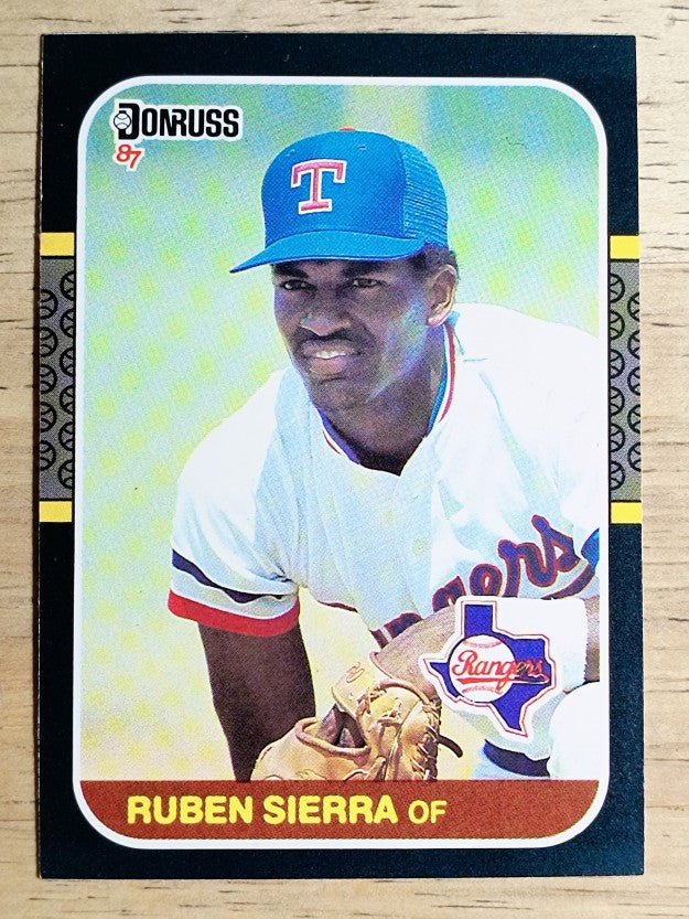 1987 Donruss #346 Ruben Sierra RC