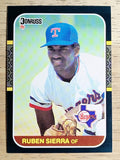 1987 Donruss #346 Ruben Sierra RC