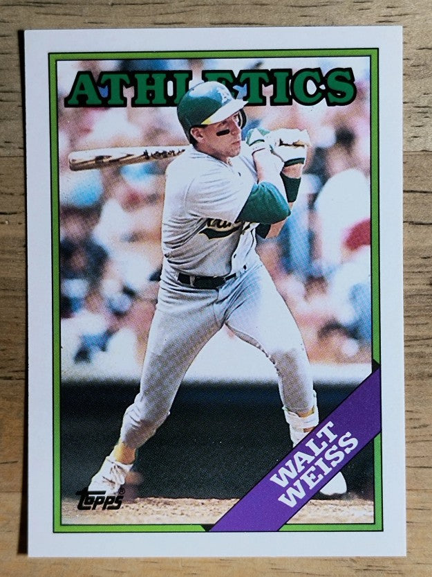 1988 Topps Traded #126T Walt Weiss XRC