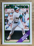 1988 Topps Traded #126T Walt Weiss XRC