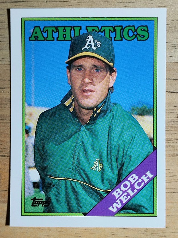 1988 Topps Traded #127T Bob Welch