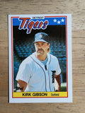 1988 Topps UK Minis #26 Kirk Gibson