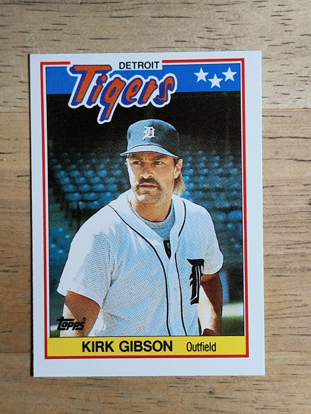 1988 Topps UK Minis #26 Kirk Gibson