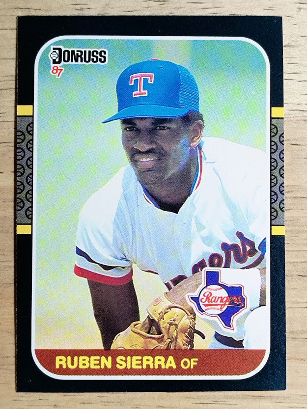 1987 Donruss #346 Ruben Sierra RC