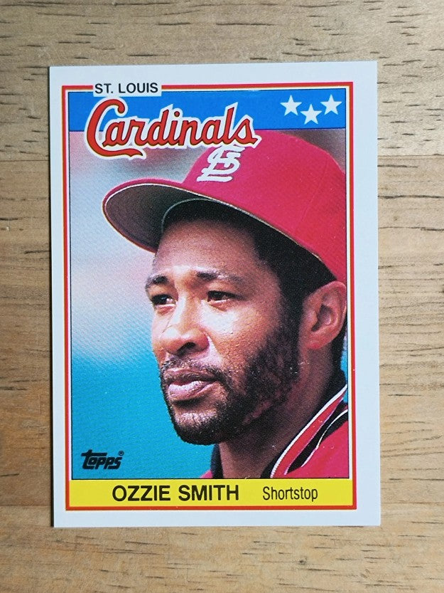 1988 Topps UK Minis #72 Ozzie Smith