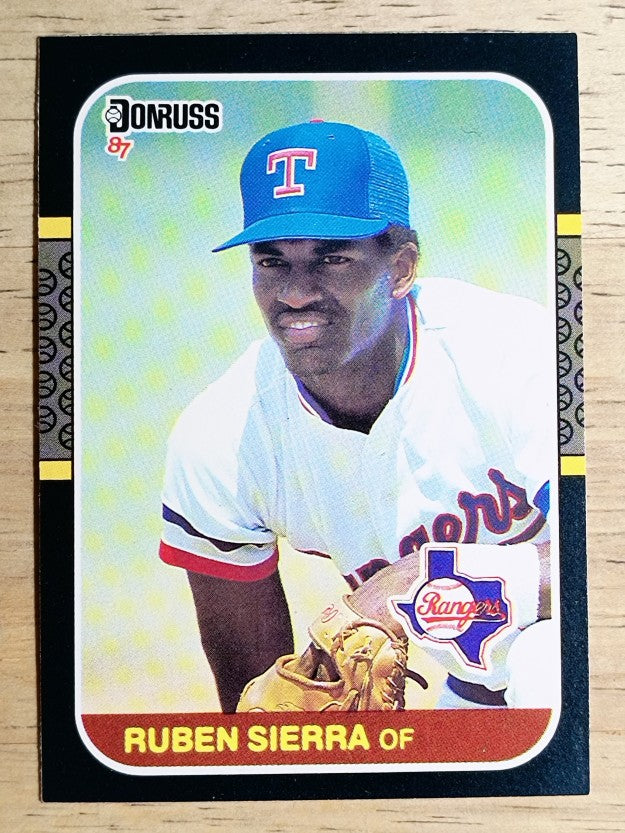 1987 Donruss #346 Ruben Sierra RC